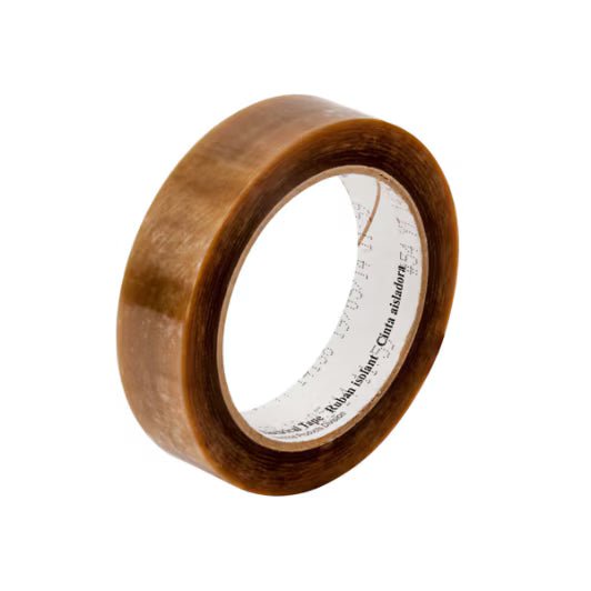 3M 7000006120 Polyester Film Electrical Tape 54, 22 1/2" x 72 YD LOG, 3" plastic core, 1 Roll/Case - KEM - TRON INC.
