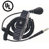 Desco 09088 Premium Metal Expansion Sized Small Wrist Strap With 6' Coil Cord - KEM - TRON INC.