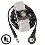 Desco 09184 Jewel Magsnap Adjustable Wrist Band With 6' Coil Cord - KEM - TRON INC.