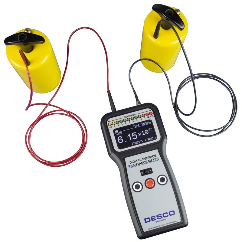 Desco 19290 Digital Surface Resistance Meter Kit - KEM - TRON INC.