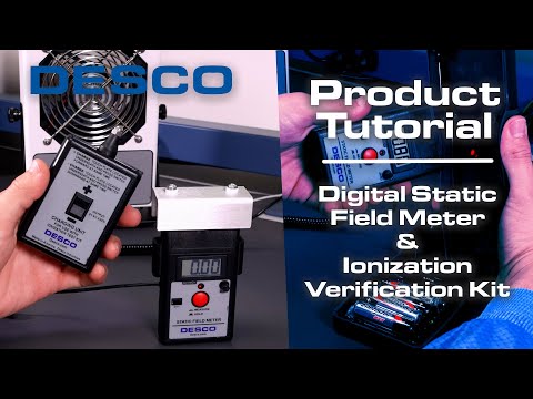 Desco 19442, Digital Static Field Meter - KEM - TRON INC.