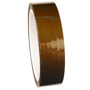 Desco 81273 Wescorp Anti - Static High - Temp Polyimide Tape, 1" x 36 YDS, 3" Plastic Core - KEM - TRON INC.