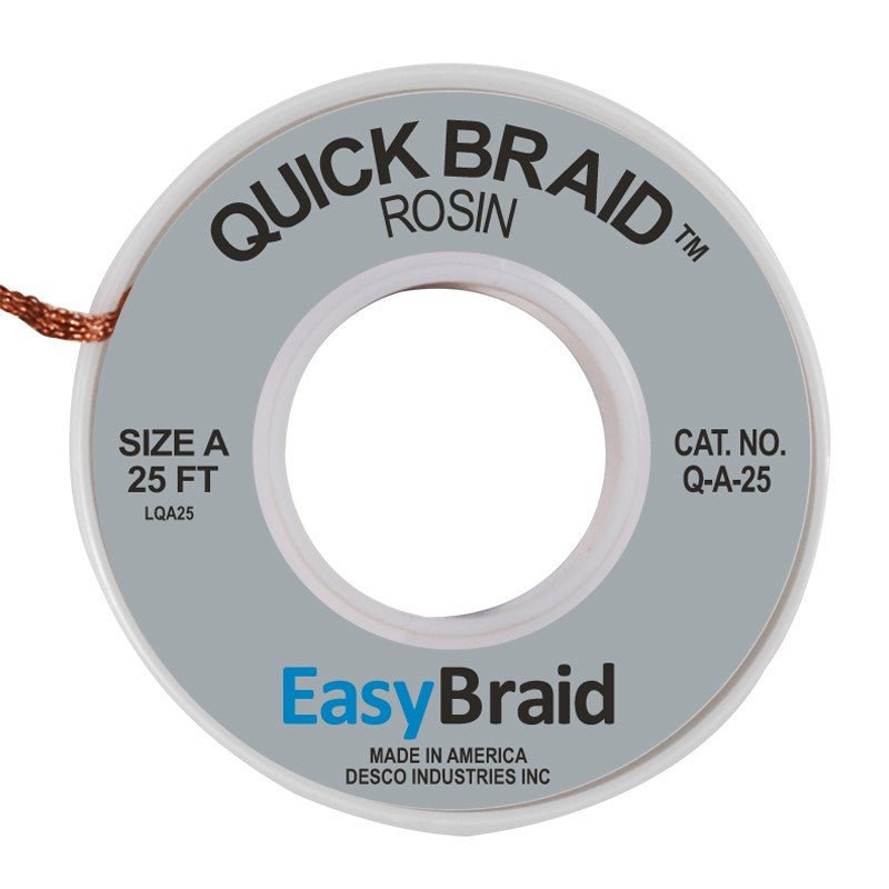 Easy Braid Q - A - 25 Quick Braid .025", 25' Spool - KEM - TRON INC.