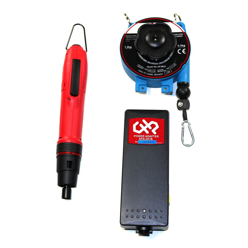 Hakko AT - 3000 - SET, Brush Electric Screwdriver Set - KEM - TRON INC.