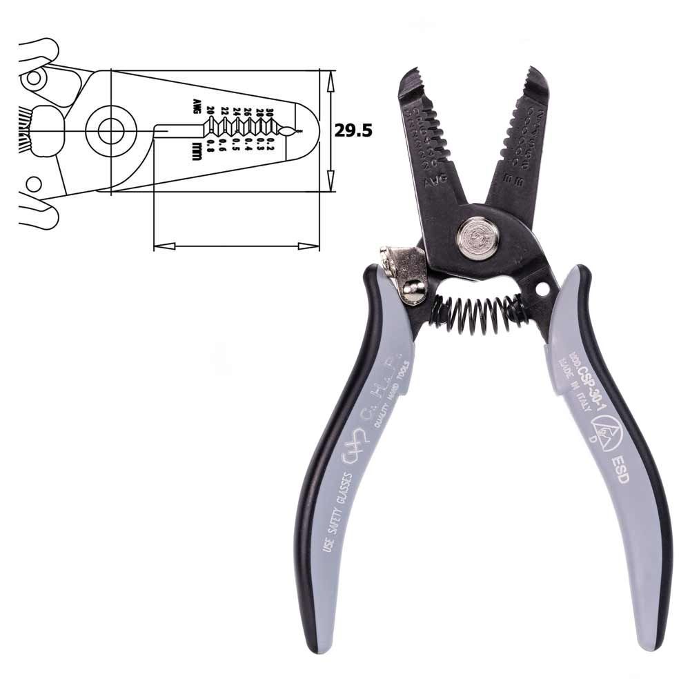Hakko CSP - 30 - 1 - D Multi Function Wire Stripper - KEM - TRON INC.