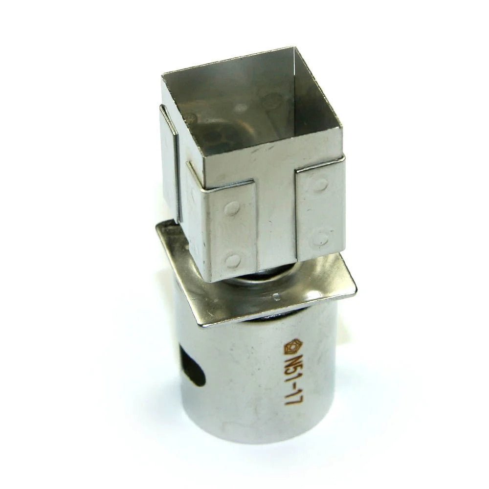 Hakko N51 - 17 BGA Hot Air Nozzle, 17 x 17 mm - KEM - TRON INC.