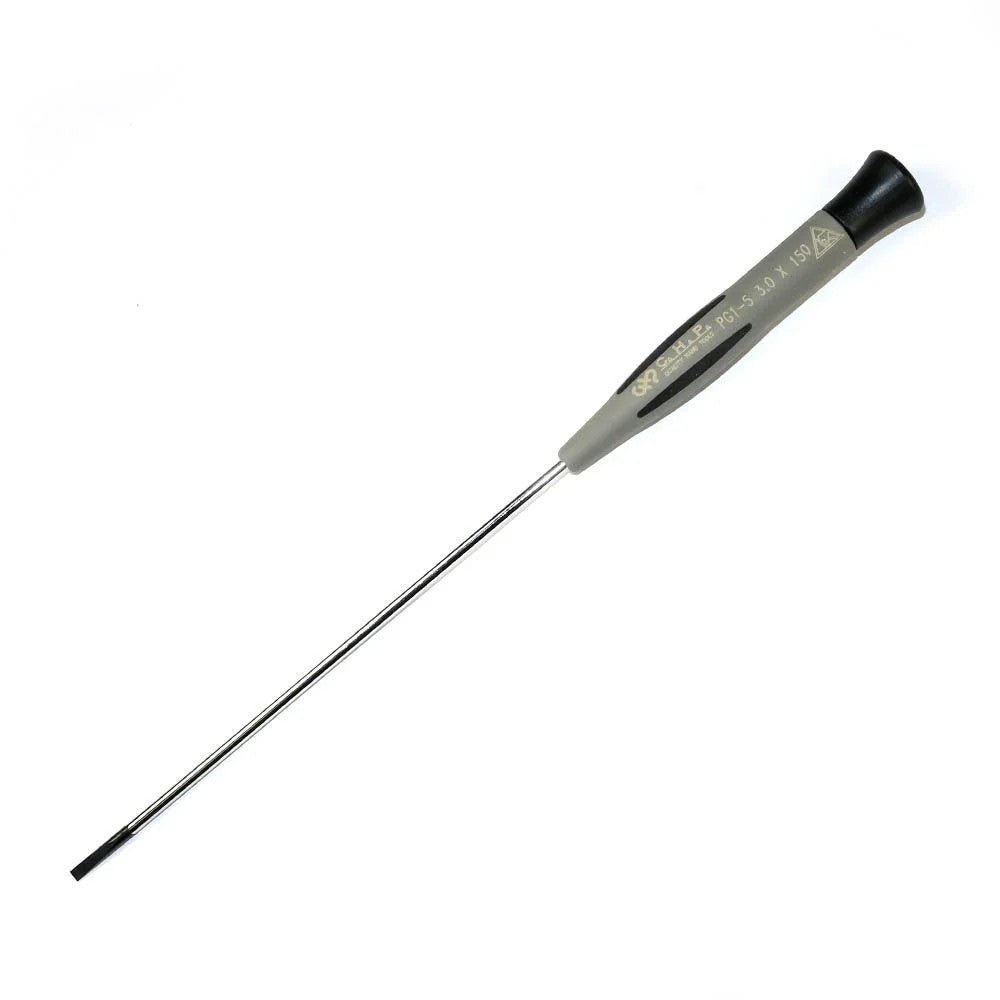 Hakko PG1 - 5 - D, 3.0 x 150 mm Slotted Tip Screwdriver - KEM - TRON INC.