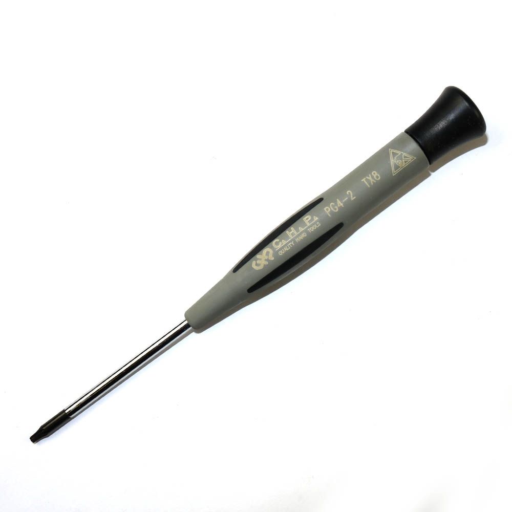 Hakko PG4 - 2 - D, T8 x 60 mm Torx Tip Screwdriver - KEM - TRON INC.