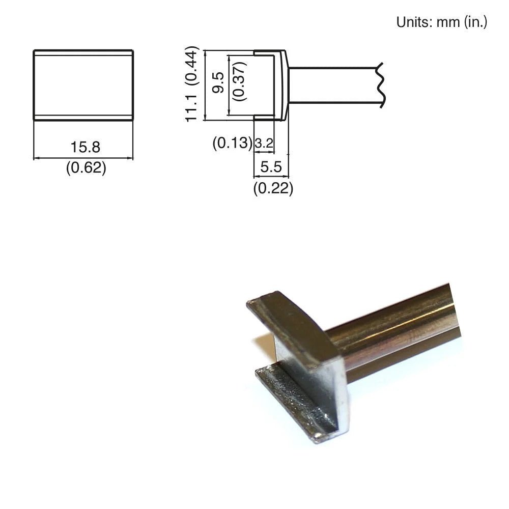 Hakko T15 - 1004 Tunnel Tip - KEM - TRON INC.