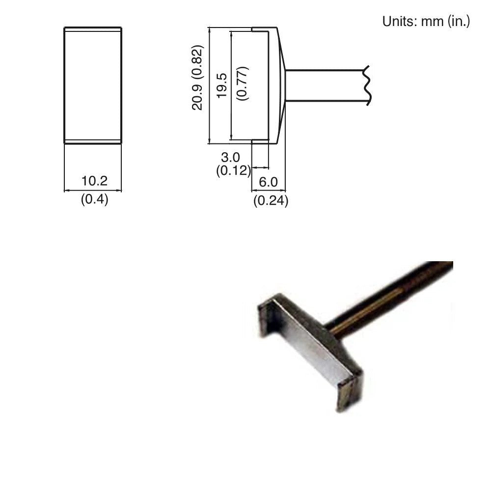 Hakko T15 - 1008 Tunnel Tip - KEM - TRON INC.