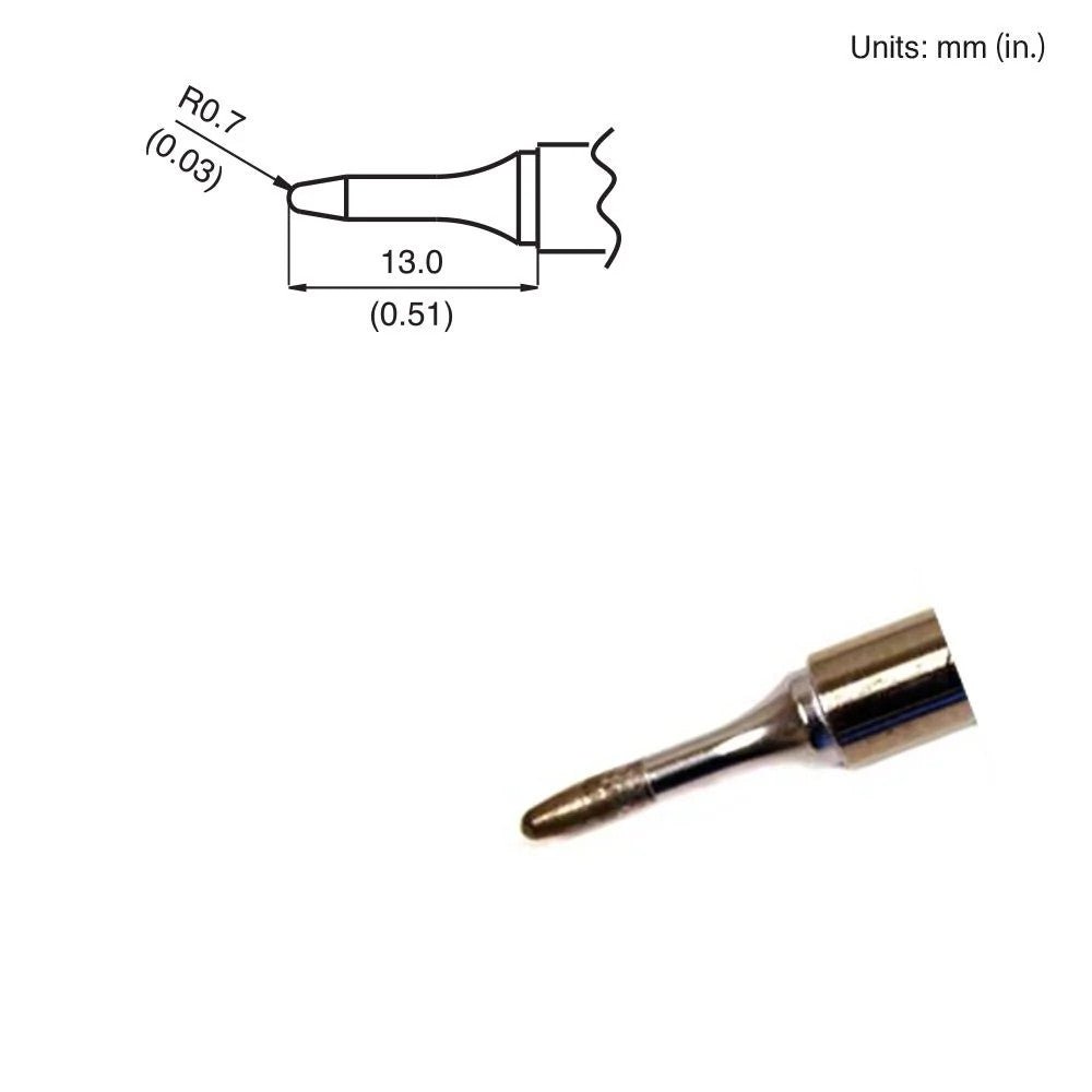 Hakko T15 - SBS07 Conical Tip - KEM - TRON INC.