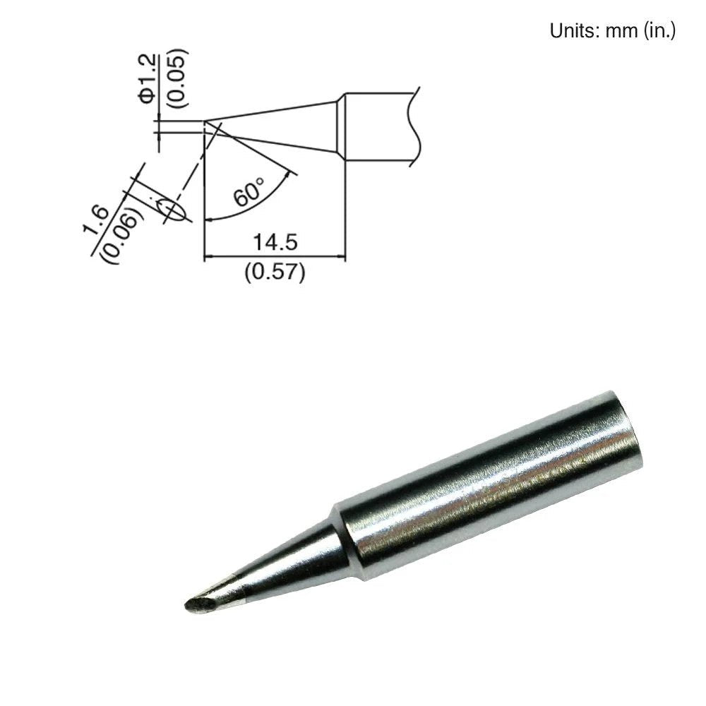Hakko T18 - S7 Bevel Tip - KEM - TRON INC.