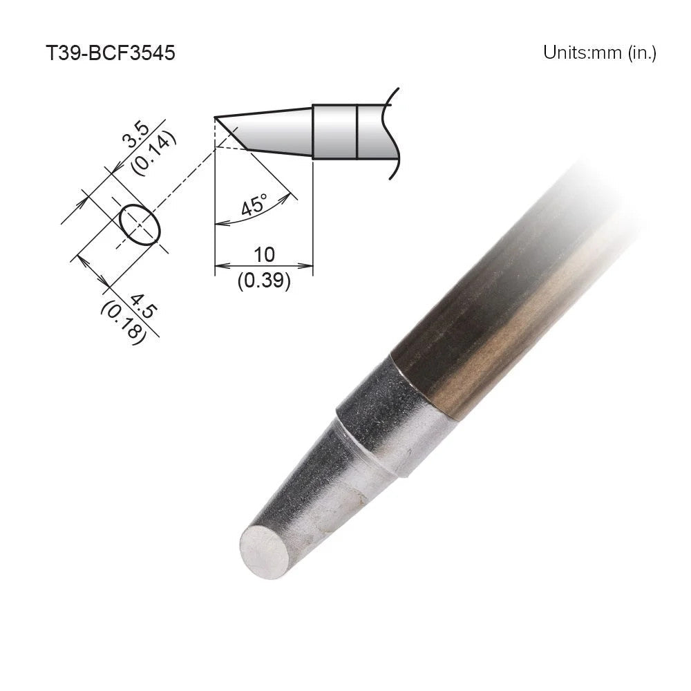 Hakko T39 - BCF3545 Bevel Tip - KEM - TRON INC.