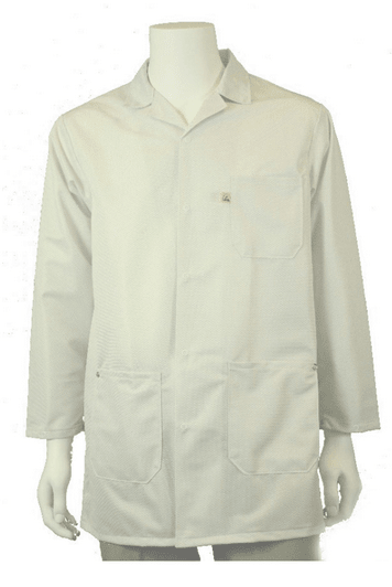 Tech Wear LIC - 13 - 4XL Smock - IVX - 400 Fabric - Jacket - 3 Pocket Color = White, 4XL - KEM - TRON INC.