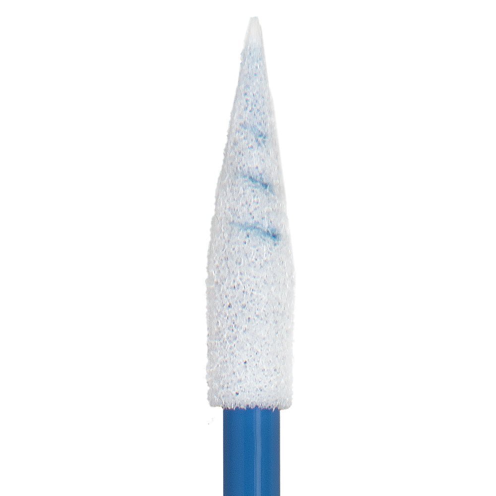 Teknipure TKS520F, Tekniswab Pointed Spiral Foam Dual End Swab, 2.614 in 2500 per case - KEM - TRON INC.