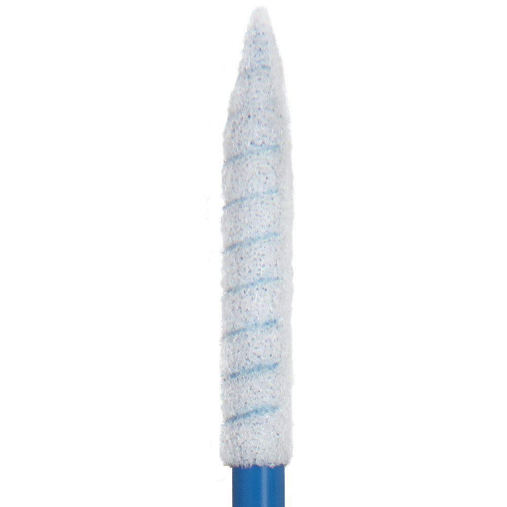 Teknipure TKS521F, TekniSwab Pointed Spiral Foam Dual End Swab, 2.721 in, 2500 per case - KEM - TRON INC.