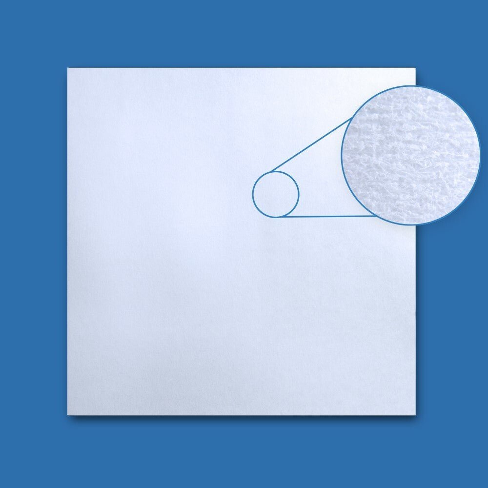 Teknipure TZ1PCS1 - 12, Polyester - Cellulose Non - Woven Wiper, 12 in x 12 in Case of 1,500 - KEM - TRON INC.