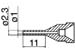 N61-12 NOZZLE,1.0mm,EXTRA LONG,FR-4101/4102