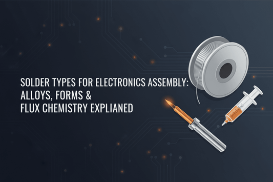 Solder Types for Electronics Assembly: Alloys, Forms & Flux Chemistry Explained - KEM-TRON INC.