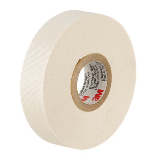 3M 7000005815 Glass Cloth Electrical Tape 27, 3/4 in x 66 ft, 50 Rolls/Case - KEM - TRON INC.