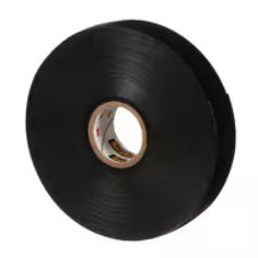 3M 7000006085 Scotch® Linerless Rubber Splicing Tape 130C, 3/4 in x 30 ft, Black, 1 roll/carton, 24 rolls/Case - KEM - TRON INC.