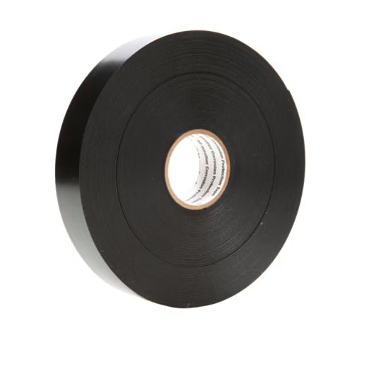 3M 7000006134 Scotchrap™ Vinyl Corrosion Protection Tape 51, 1 in x 100 ft, Unprinted, Black, 24 rolls/Case - KEM - TRON INC.