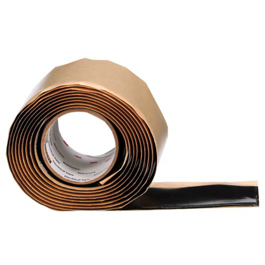 3M 7000006227 Scotch® Cable Jacket Repair Tape 2234, 2 in x 6 ft, Black, 1 roll/carton, 10 rolls/Case - KEM - TRON INC.