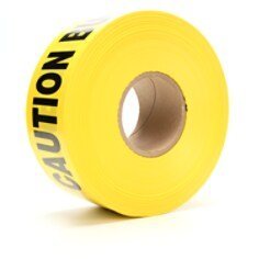 3M 7000031774 Scotch® Buried Barricade Tape 364, CAUTION BURIED ELECTRIC LINE BELOW, 3 in x 1000 ft, Yellow, 8 rolls/Case - KEM - TRON INC.