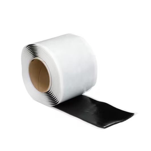 3M 7000043008 Scotch - Seal™ Mastic Tape Compound 2229, 3 - 3/4 in x 10 ft, Black, 1 roll/carton, 8 rolls/Case - KEM - TRON INC.