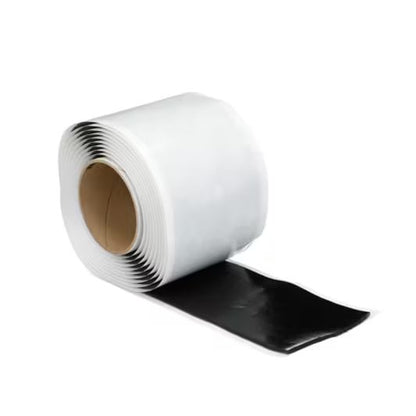 3M 7000043008 Scotch - Seal™ Mastic Tape Compound 2229, 3 - 3/4 in x 10 ft, Black, 1 roll/carton, 8 rolls/Case - KEM - TRON INC.