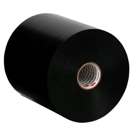 3M 7000058493 Scotchrap™ Vinyl Corrosion Protection Tape 51, 4 in x 100 ft, Unprinted, Black, 4 rolls/Case - KEM - TRON INC.