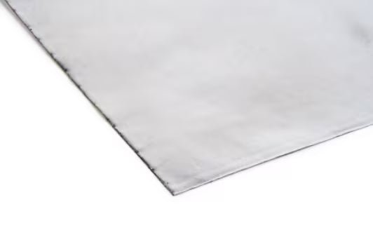 3M 7000058826 Aluminum Foil Tape 1115B, 8 in x 10 in sheet, 4.5 mil foil, Silver, 10 Sheets/Case - KEM - TRON INC.