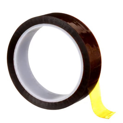3M 7000125231 Low - Static Polyimide Film Tape 5419 Gold, 1 in x 36 yds x 2.7 mil, Plastic Core - KEM - TRON INC.