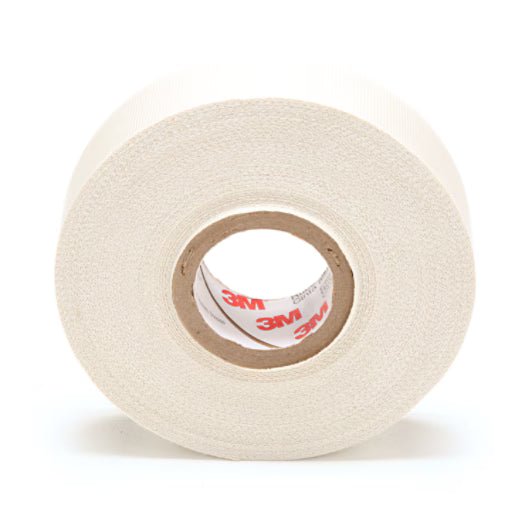 3M 7000132172 Glass Cloth Electrical Tape 27, White, Rubber Thermosetting Adhesive, 2 in x 60 yd (48,8 mm x 55 m), 20/case - KEM - TRON INC.