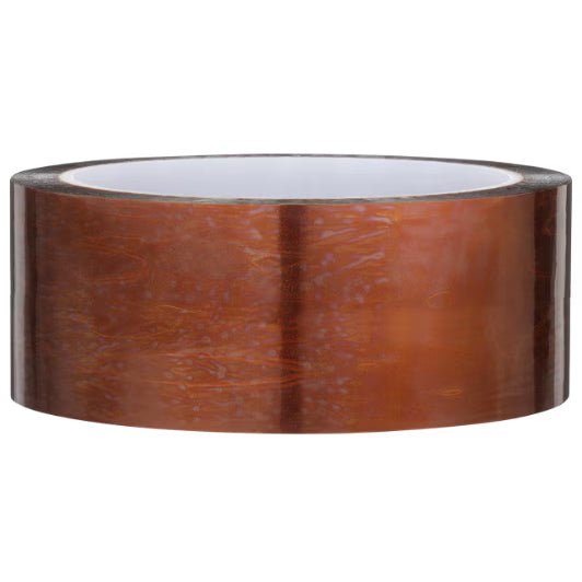 3M 7000132698 Polyimide Film Electrical Tape 1205, Amber, Acrylic Adhesive, 1 mil film, 1 in x 36 yd (25,40 mm x 33 m), 9/Case - KEM - TRON INC.