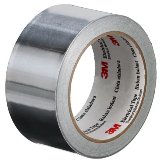 3M 7000132702 EMI Aluminum Foil Shielding Tape 1170, 2 in x 18 yd, 5 per case - KEM - TRON INC.