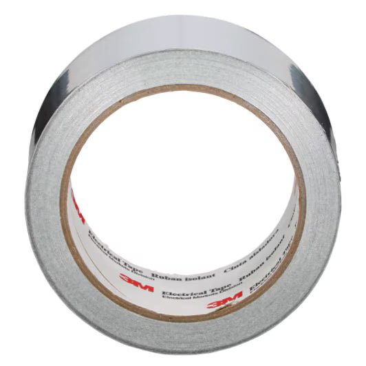 3M 7000132710 EMI Aluminum Foil Shielding Tape 1170, 3/4 in x 18 yd, 12 Rolls/Case - KEM - TRON INC.