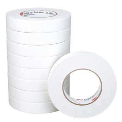 3M 7000132712 Glass Cloth Electrical Tape 27, 1 in x 60 yd Bulk, on 1 in Core, 36 rolls/case - KEM - TRON INC.