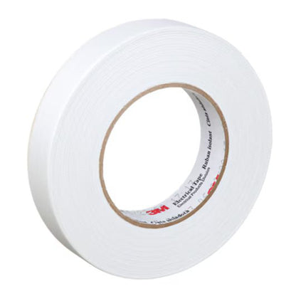 3M 7000132712 Glass Cloth Electrical Tape 27, 1 in x 60 yd Bulk, on 1 in Core, 36 rolls/case - KEM - TRON INC.