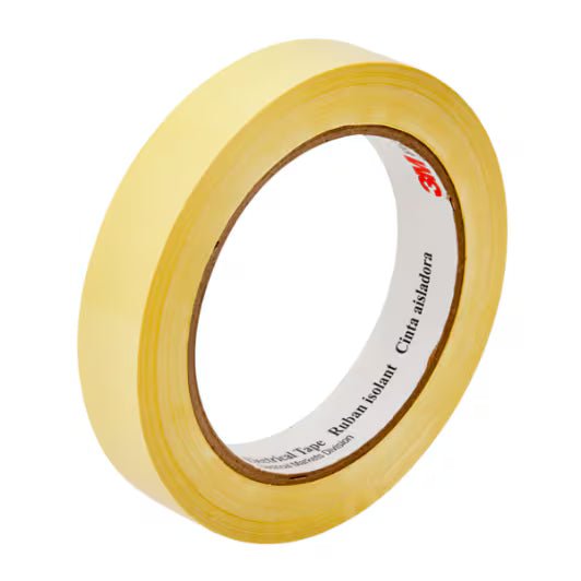 3M 7010045312 Polyester Film Electrical Tape 56, 24 inch x 100 yard Log Roll 3 inch HD paper, trimmed both sides. 1 Roll - KEM - TRON INC.