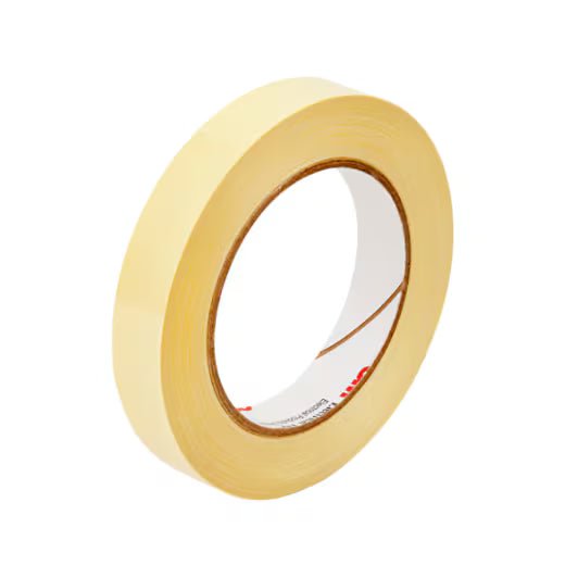 3M 7010045335 Polyester Film Electrical Tape 57, Yellow, 3/8 in x 72 yds (9,52mm x 66m), 96 rolls/Case - KEM - TRON INC.