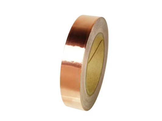 3M 7010297482 Copper Foil EMI Shielding Tape 1126, 1/2 in x 36 yd, Roll, 18 Rolls/Case - KEM - TRON INC.