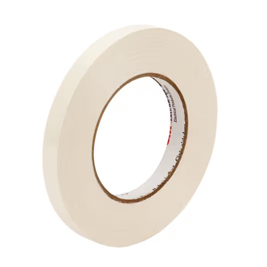 3M 7010398738 Filament - Reinforced Electrical Tape 46, 1/4 in x 60 yd, Translucent, 144 Rolls/Case - KEM - TRON INC.