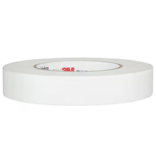 3M 7010398741 Glass Cloth Electrical Tape 79, 1 in x 60 yd, White, 36 Rolls/Case - KEM - TRON INC.