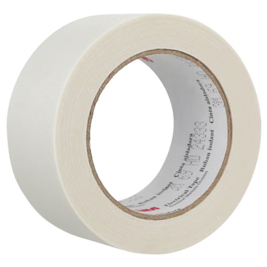 3M 7010398757 Glass Cloth Electrical Tape 69, 2 in X 66 ft, 3 - in paper core, Bulk, 20 Rolls/Case - KEM - TRON INC.