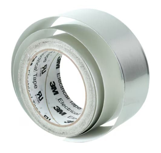 3M 7100040587 Tin - Plated Copper Foil EMI Shielding Tape 1183, 41 mm x 50 m, 3 in Paper Core, 7 Rolls/Case - KEM - TRON INC.
