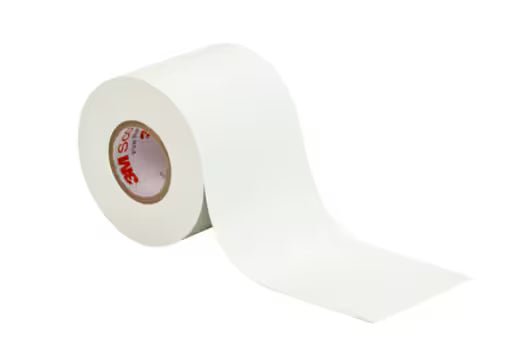 3M 7100080070 Scotch® Fire - Retardant Electric Arc Proofing Tape 77W, 1 - 1/2 in x 20 ft, White/Gray, 1 roll/carton, 10 rolls/Case - KEM - TRON INC.