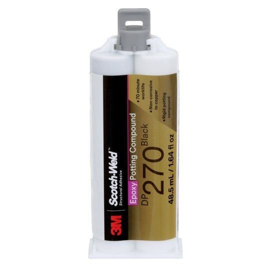 3M 7100148745 Scotch - Weld Epoxy Adhesive DP100 Plus, Clear, 48.5 mL Duo - Pak - KEM - TRON INC.