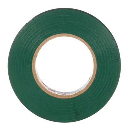 3M 7100169430 Temflex Vinyl Electrical Tape 165, Green, 3/4 in x 60 ft (19 mm x 18 m), 6 mil, 100 Rolls/Case - KEM - TRON INC.