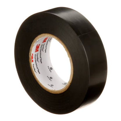 3M 7100216141 Temflex 165 19mm x 9m (3/4in x 30ft) Black - AM, 10 rolls per pack, 100 rolls per case - KEM - TRON INC.